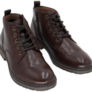 Madden Tradestar Brown Lace-Up Boots US 9.5M EU 42-43